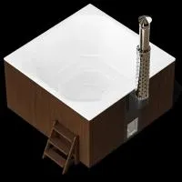 купель polar spa композитная elite quattro 200 термобереза темная s2 