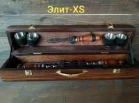 набор шампуров узбекский с аксессуарами в чемодане элит-хs