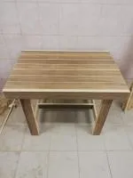 стол 150х68х73 см, липа, горячего тиснения классика, пэм