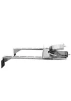 хомут феррум стеновой нерж.(aisi 430), ф210 черный ral9005