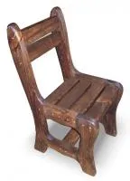 стул для сауны (массив сосны, старение), палисандр, ирб